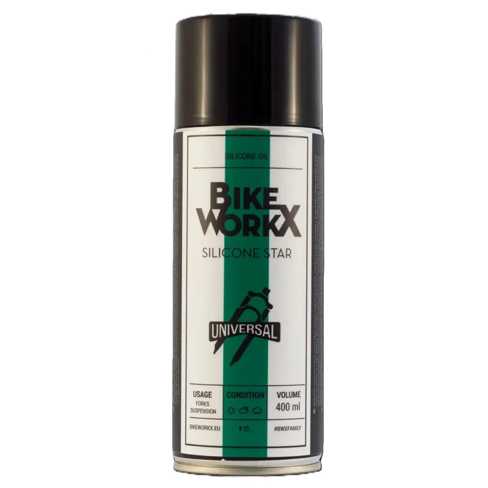 Силікон BikeWorkX SilIcone Star спрей 400 мл