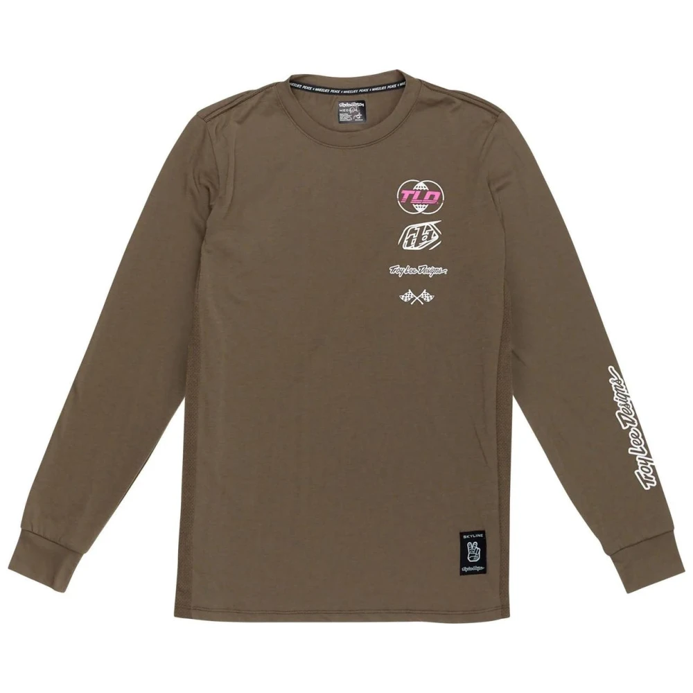 Велоджерси TLD Skyline LS Ride Tee Worldwide 