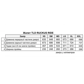 Жилет TLD Ruckus Ride Vest Mono