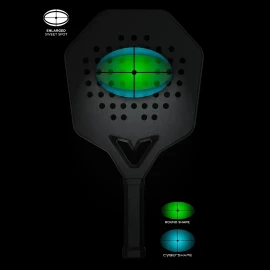 Ракетка для падел тенниса Stiga Racket 18K Cybershape 2V