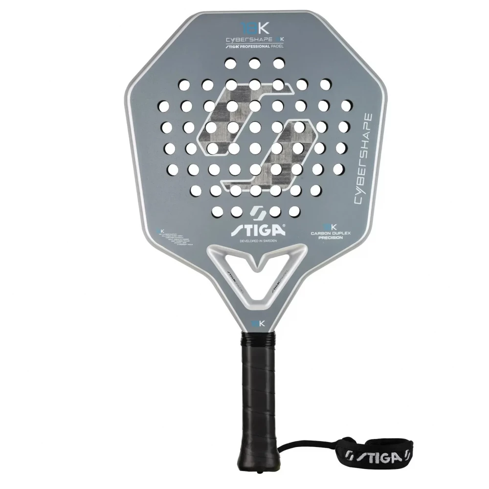 Ракетка для падел тенниса Stiga Racket 18K Cybershape 2V