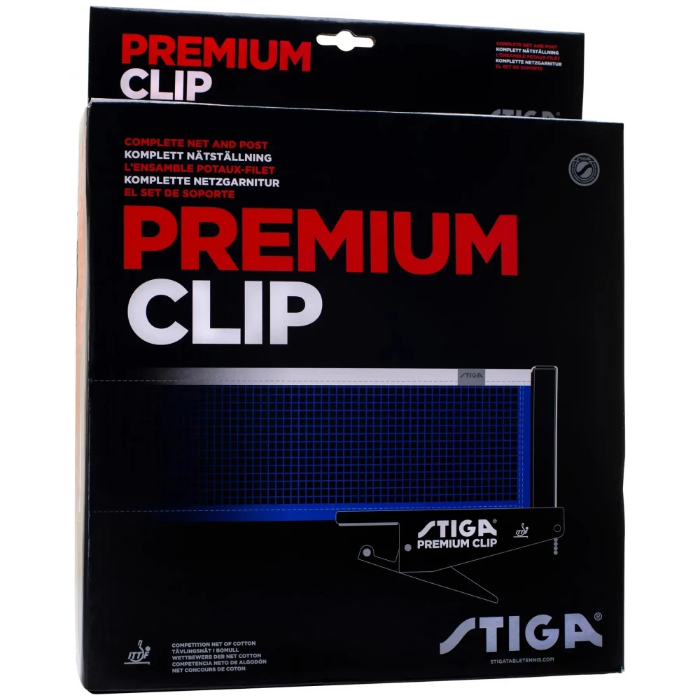 Сітка для настільного тенісу Stiga Premium Clip ITTF