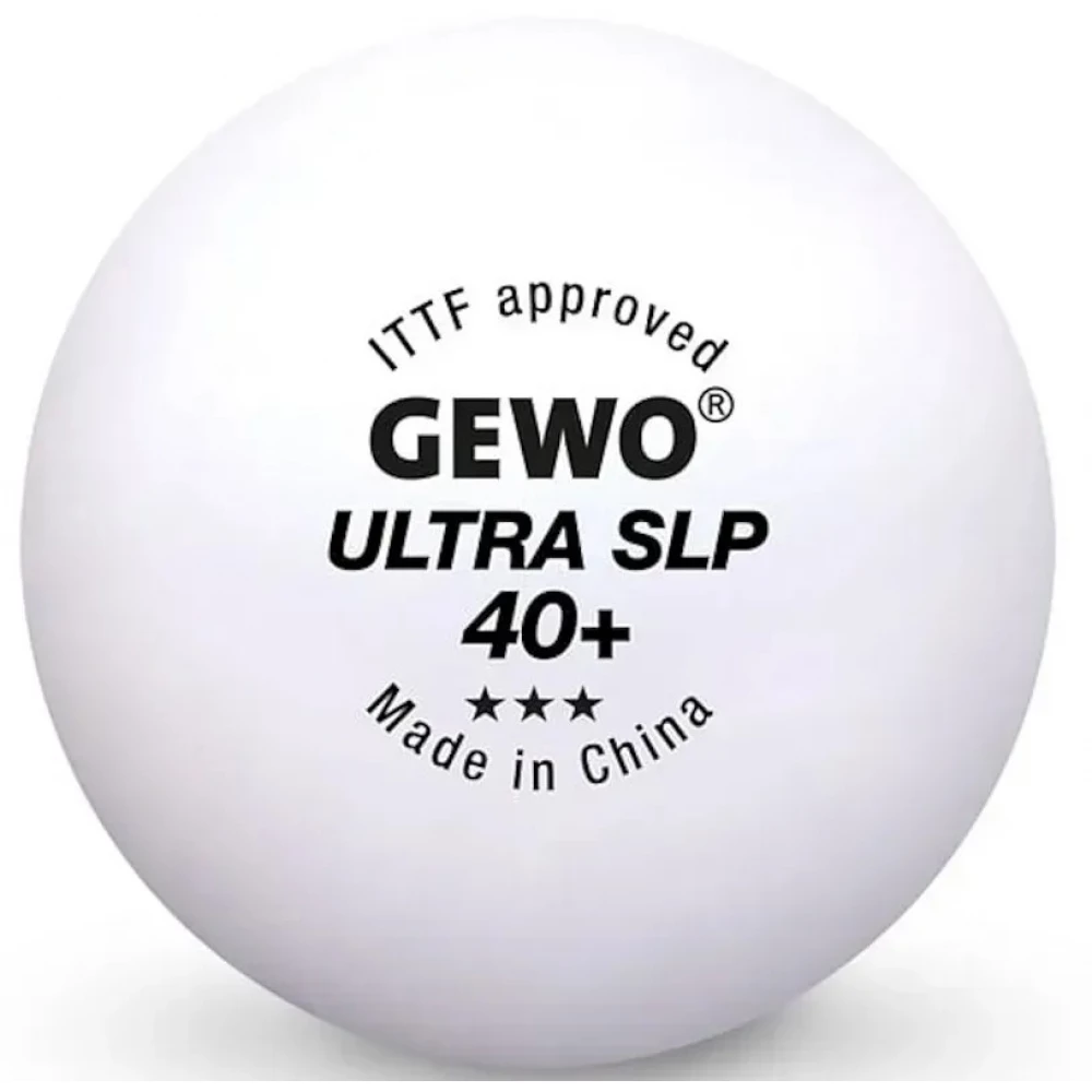 Мячи для настольного тенниса Gewo Ultra SLP 40+ ITTF 6 шт