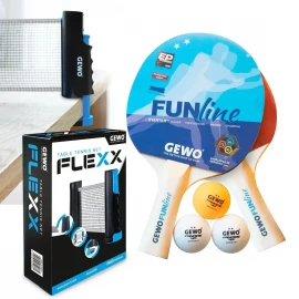 Набір для настільного тенісу Gewo Double-Fun + сітка Flexx