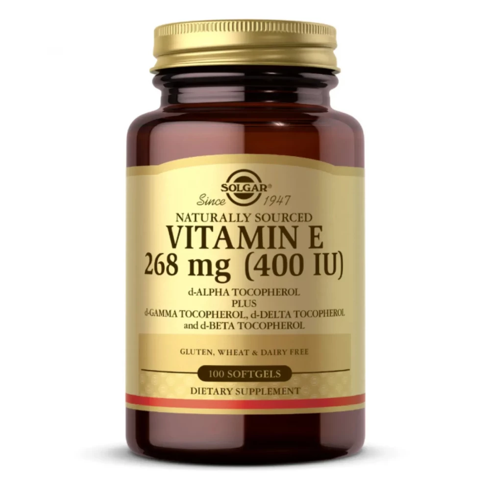Вітамін E Solgar Vitamin E 268 mg (400 IU) Mixed - 100 softgels