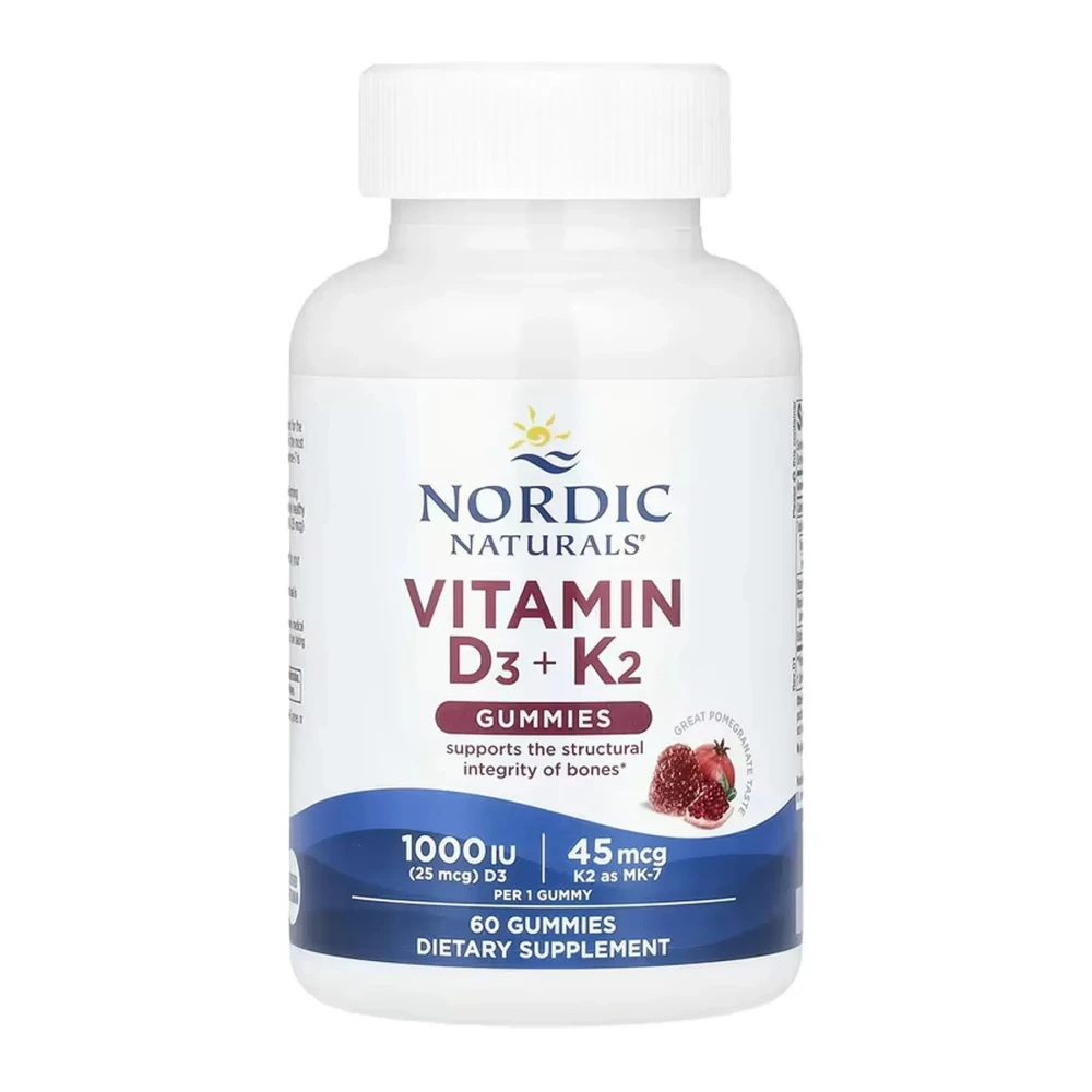 Вітаміни Nordic Naturals Vitamin D3 + K2 - 60 gummies