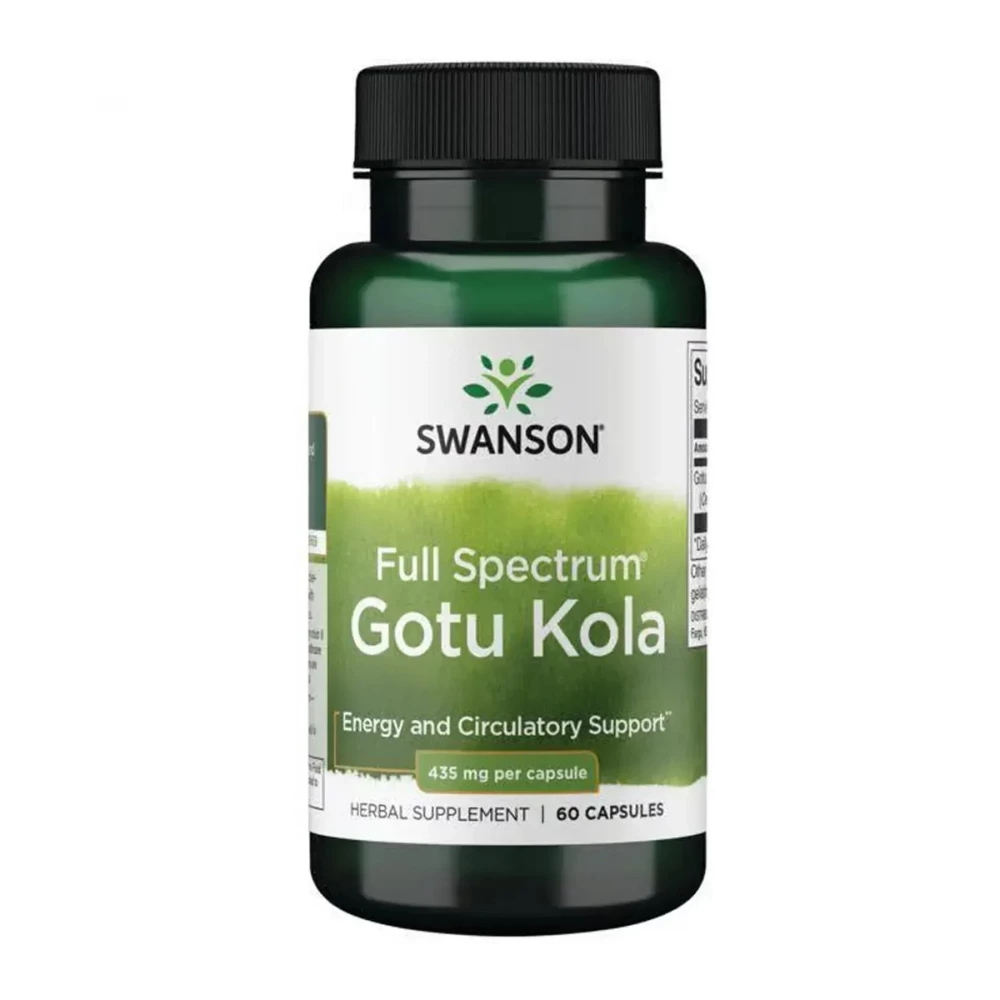 Готу кола Swanson Full Spectrum Gotu Kola 435 mg - 60 caps