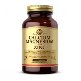 Минеральный комплекс Solgar Calcium Magnesium Plus Zinc - 100 tabs