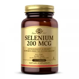 Селен Solgar Selenium 200 mcg - 100 tabs