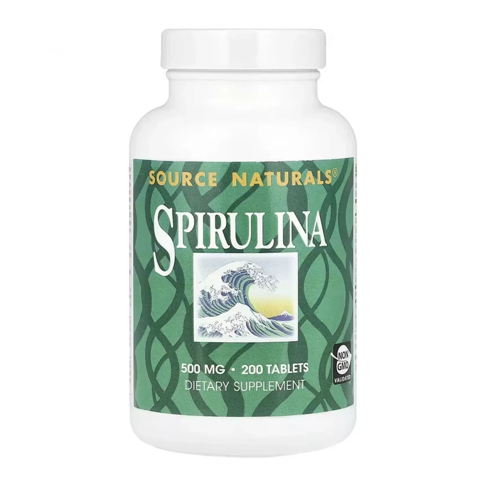 Спіруліна Source Naturals Spirulina 500 mg - 200 tabs