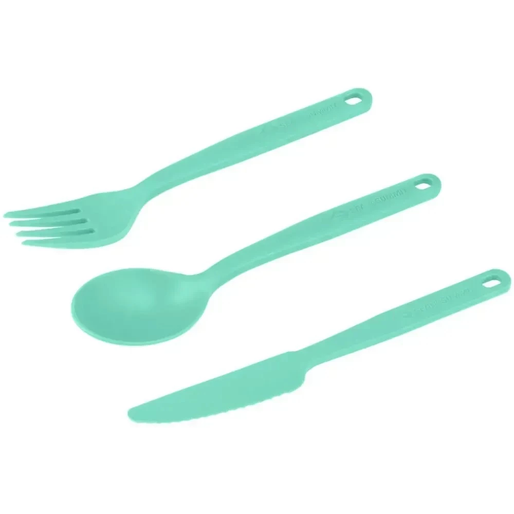Набір ложка, виделка, ніж Sea To Summit Camp Cutlery Set 3P