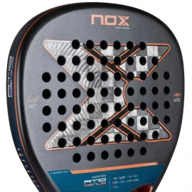 Ракетка для паделу NOX AT10 Genius Attack 18K Alum Racket By Agustin Tapia