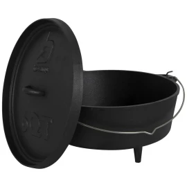 Казан з кришкою Bo-Camp Dutch Oven Cast Iron 31 cm / 5 L