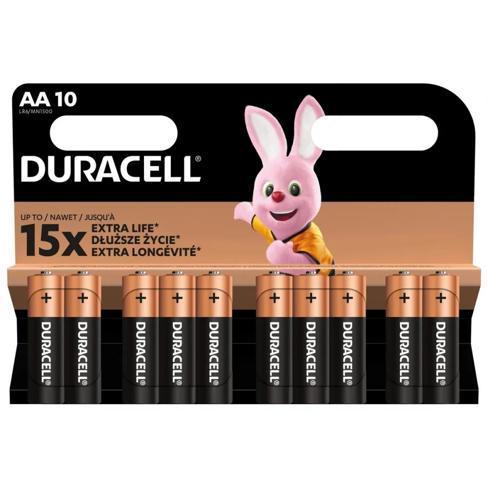 Батарейки Duracell LR06 MN1500 10 шт