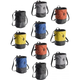 Набір мішечків для магнезії Black Diamond Mojo Zip Chalk Bag 10 Pack