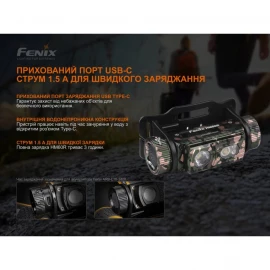 Ліхтар налобний Fenix HM60R | Лімітована серія