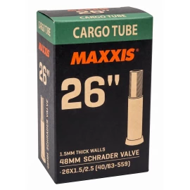 Камера Maxxis Cargo 26x1.5/2.5 Ниппель - Schrader 48 мм 1.5 mm