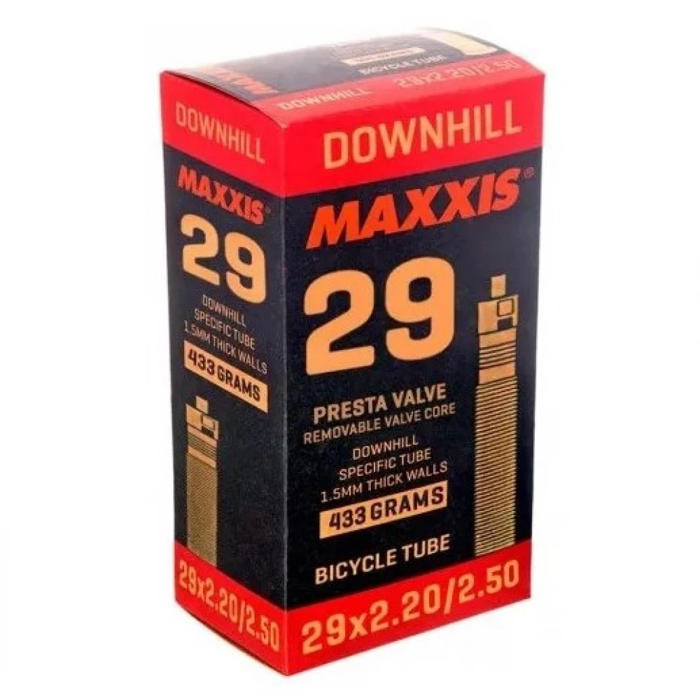 Камера Maxxis Downhill 29x2.2/2.5 Ниппель - Presta 48 mm 1.5 mm