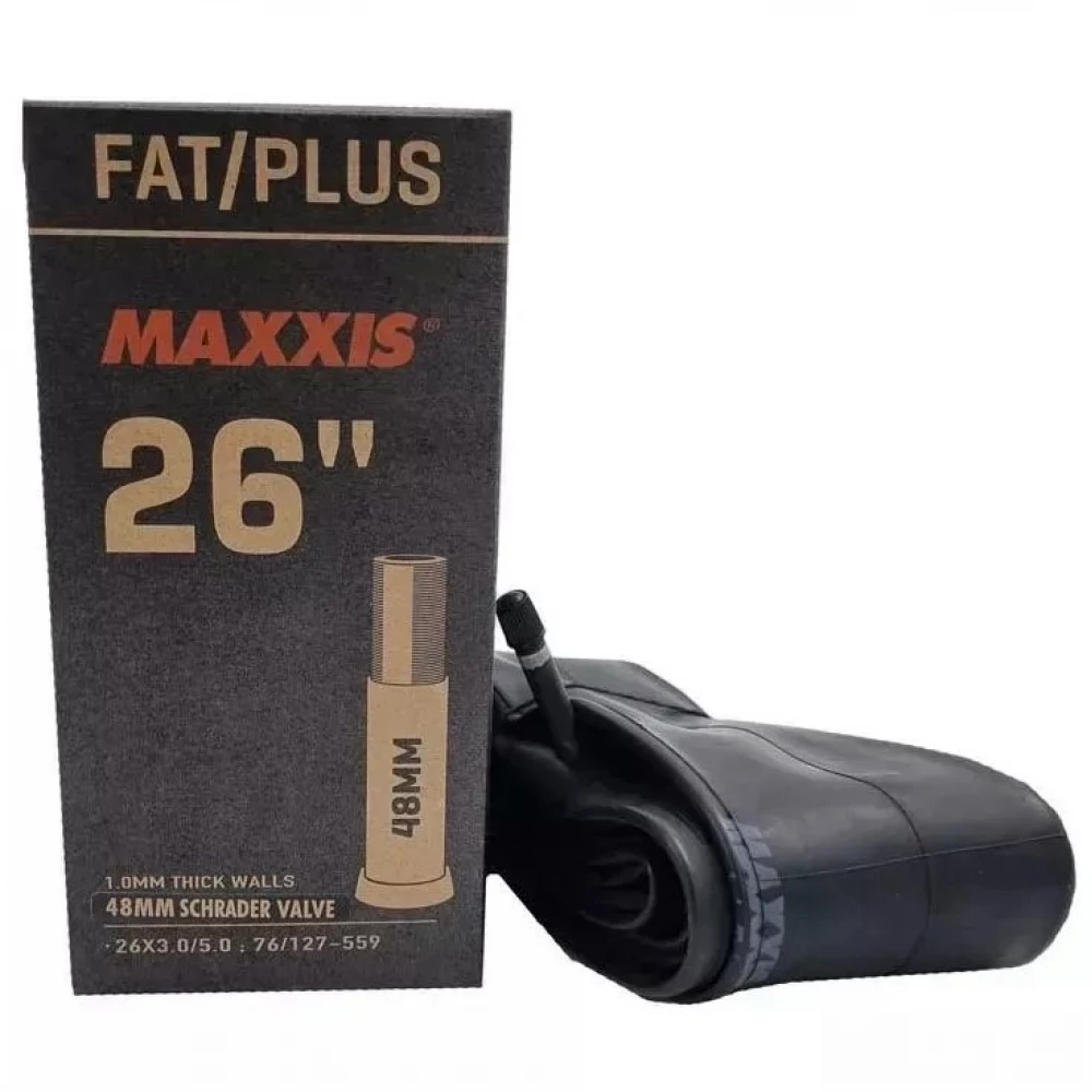 Камера Maxxis Fat/Plus 26x3.0/5.0 Ниппель - Schrader 48 mm