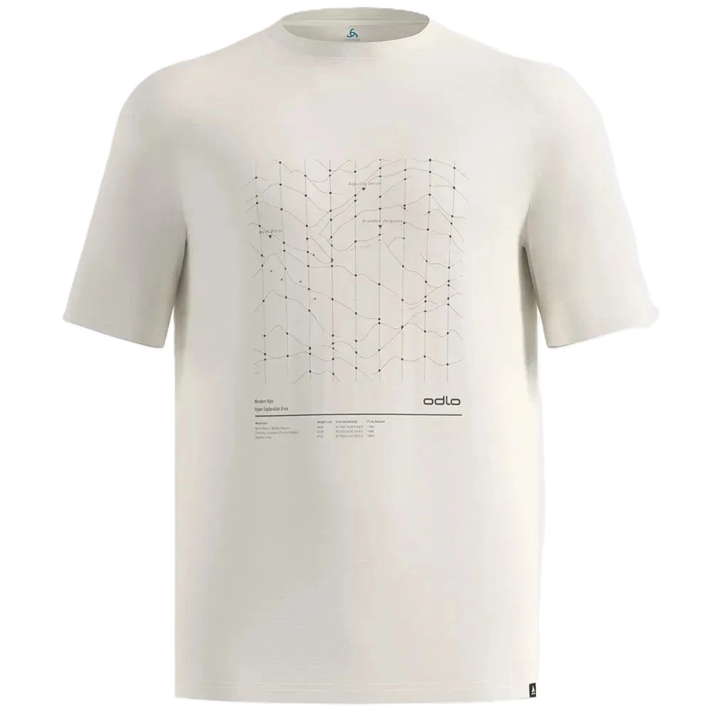 Футболка Odlo Merino Tencel Hyper Map