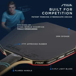 Ракетка для настільного тенісу Stiga Cybershape Future 3 Star FL