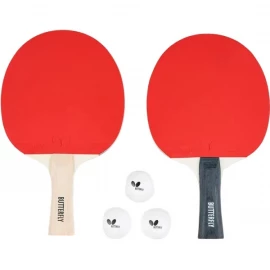 Набор для настольного тенниса Butterfly Racket Set Easy 2 Bats 3 Balls