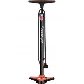 Насос Green Cycle GPF-005 Presta+Schrader 160 psi