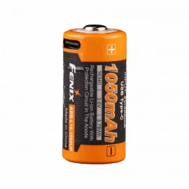 Аккумулятор 16340 Fenix (1050 mAh) Type-C