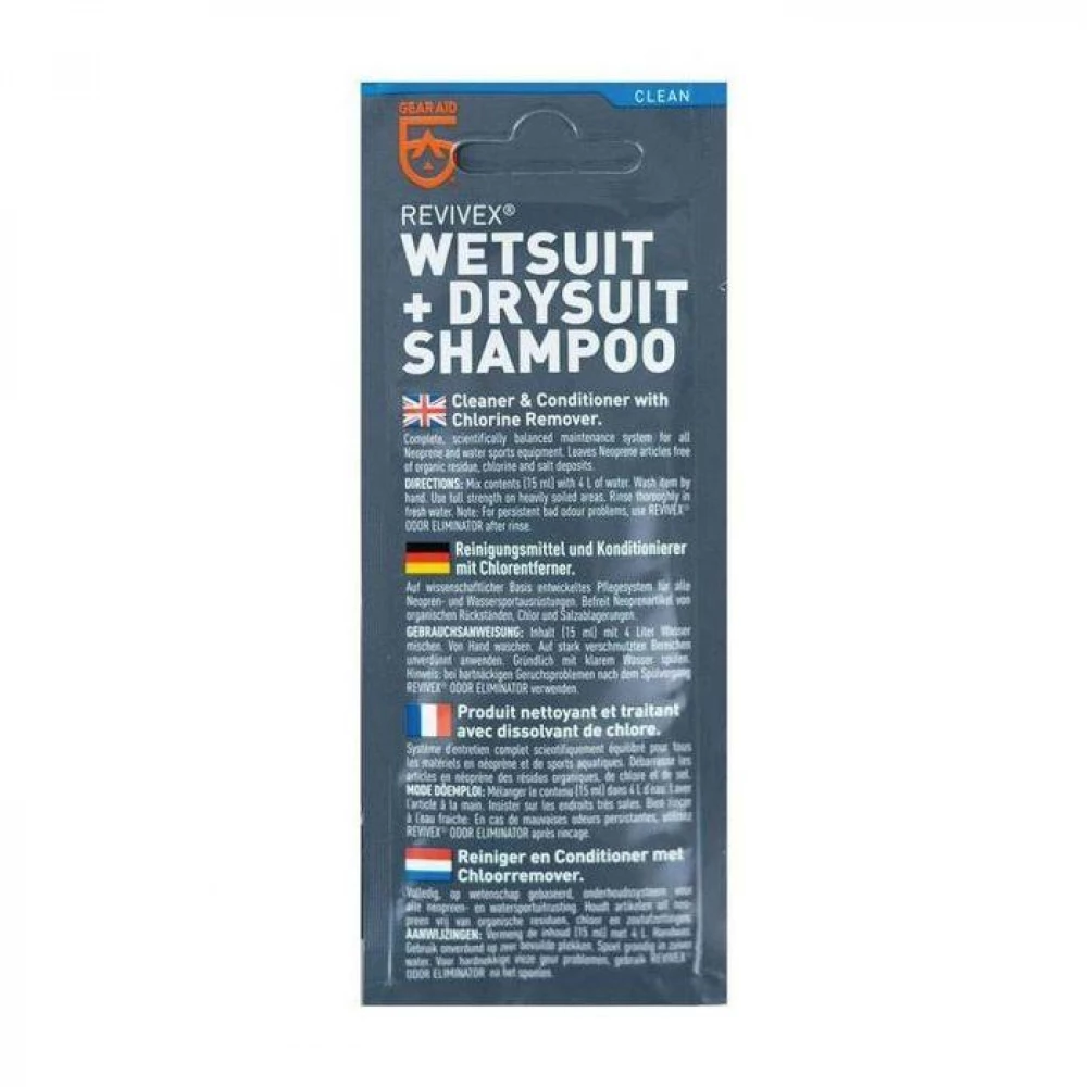 Засіб для прання Gear Aid Revivex® Wetsuit + Drysuit Shampoo 15 ml