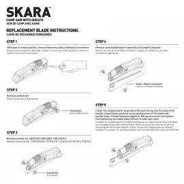 Пила Gear Aid Skara Camp Saw with Sheath