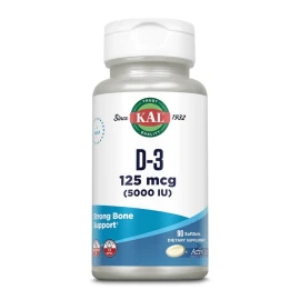 Вітаміни KAL D-3 5000 IU 125 mcg - 90 Softgel