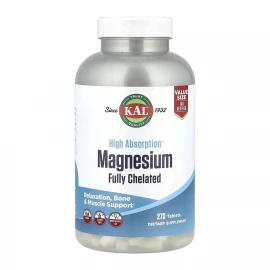 Магний хелат KAL Magnesium Fully Chelated - 270 tabs