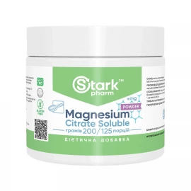 Магній цитрат Stark Pharm Magnesium Citrate Soluble - 200 g