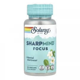 Ноотропный комплекс Solaray SharpMind Nootropics Focus - 30 vcaps