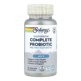 Пробіотик Solaray Complete Probiotic Men's - 30 vcaps