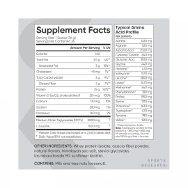 Протеїн Sport Research Whey Protein Isolate - 940 g