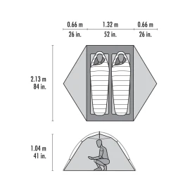 Палатка MSR Elixir 2 Tent 