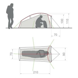 Палатка Vaude Taurus 1P 2026