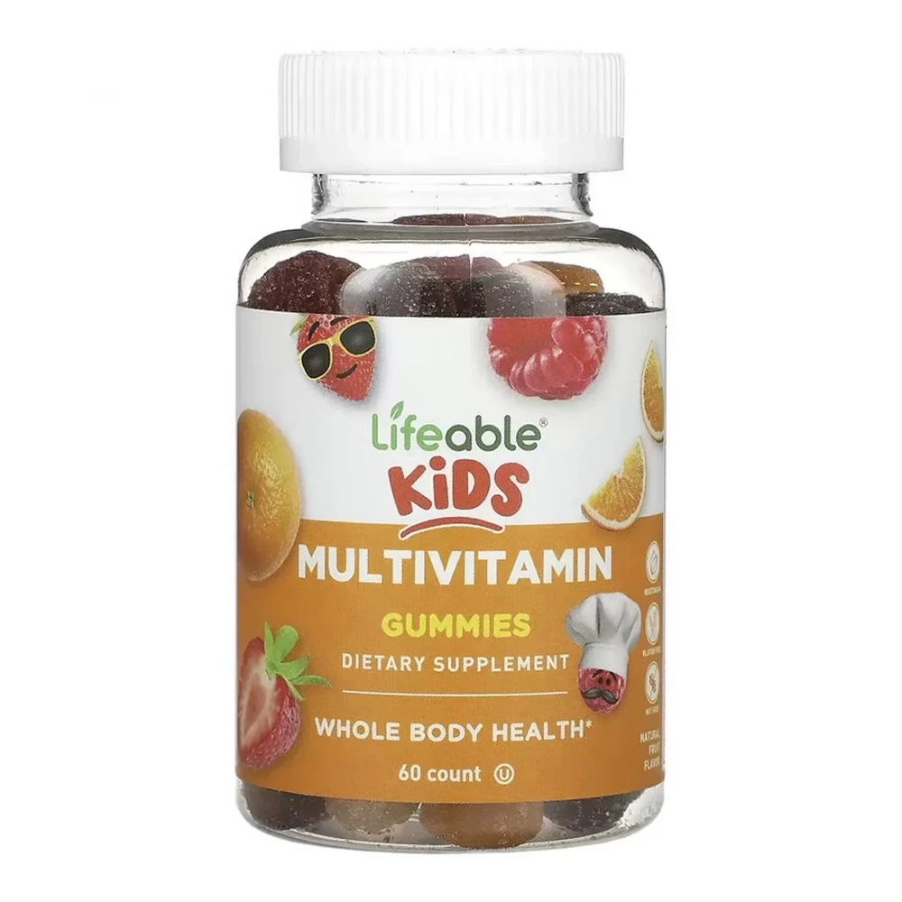Мультивітаміни для дітей Lifeable Multivitamin Kids - 60 gummies