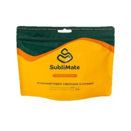 Пудинг SubliMate веганський з яблуком та корицею