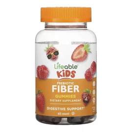 Пребіотична клітковина для дітей Lifeable Prebiotic Fiber Kids - 60 gummies
