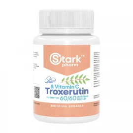 Троксерутин і вітамін С Stark Pharm Troxerutin & Vitamin C - 60 tabs