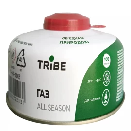 Балон газовий Tribe різьбовий 100 г