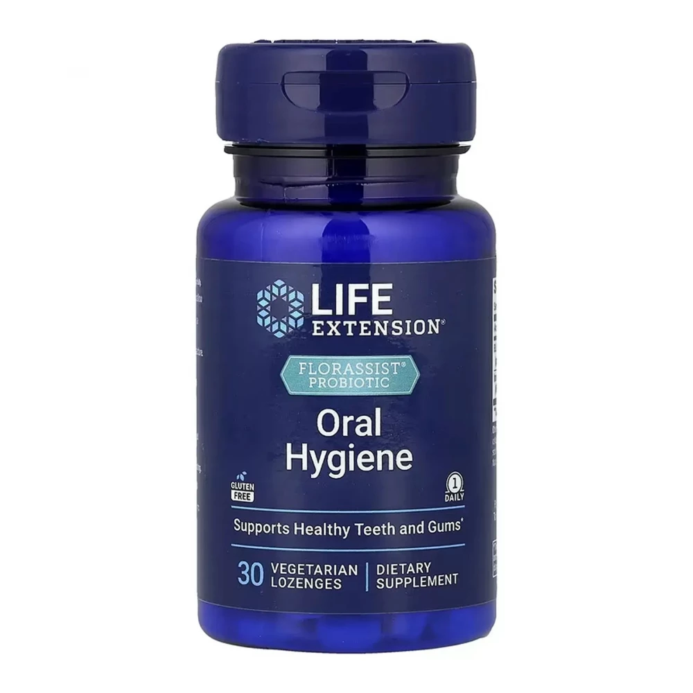 Пробіотик Life Extension FLORASSIST® Probiotic Oral Hygiene - 30 vegetarian lozenges