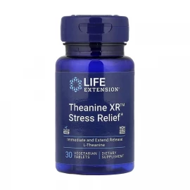 L-Теанін Life Extension Theanine XR™ Stress Relief - 30 vegetarian tablets