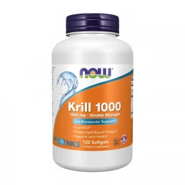 Олія криля Now Foods Krill Oil 1000 mg - 120 softgels