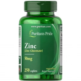 Цинк Puritans Pride Zinc 50 mg - 250 Caplets