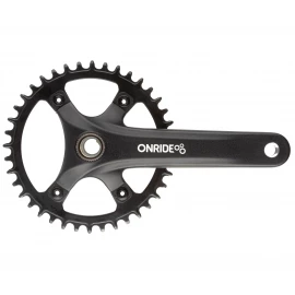 Шатуни Onride Solo Pro 1120, Hollowtech, 170 мм, 40Т, BCD 110 мм, на 11/10/9 шв