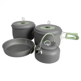 Набір посуду Bo-Camp Explorer XL 4 Pieces Hard Anodized