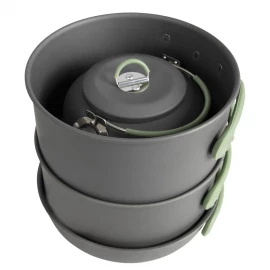 Набір посуду Bo-Camp Explorer XL 4 Pieces Hard Anodized